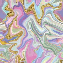 Wall Mural - marble seamless pattern in neon brightful colors.