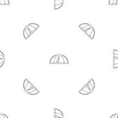Poster - camp round tent icon. outline illustration of camp round tent vector icon for web design isolated on