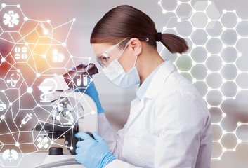 Wall Mural - scientist.