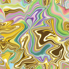 Sticker - Marble seamless pattern in neon brightful colors.