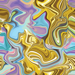 Wall Mural - marble seamless pattern in neon brightful colors.