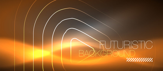 Vector neon color abstract background