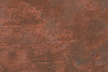 Red Rusty Metal Grunge Wall Background