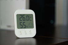 Indoor Thermometer With Humidity Monitor