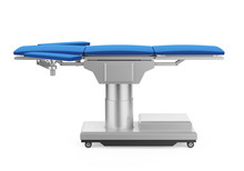 Operating Room Table Isolated