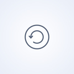Poster - Download wait, vector best gray line icon