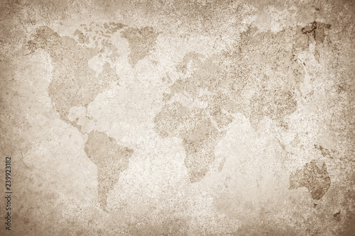 World Map Vintage Pattern Art Concrete Texture On Background In Black Buy This Stock Photo And Explore Similar Images At Adobe Stock Adobe Stock