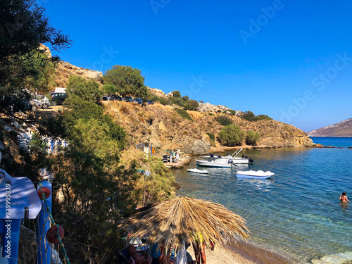 Plage Leros Grece Buy This Stock Photo And Explore Similar