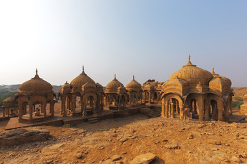 Bada Bagh in Jaisalmer, Rajasthan state, India