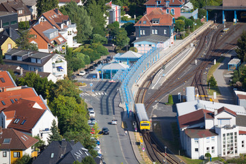 Wall Mural - Town Koenigstein  im Taunus, Germany. Top view