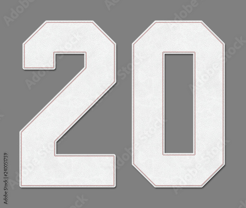 jersey number design