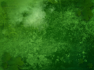 St. Patrick s Day Grunge Background