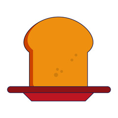 Sticker - Bread on dish