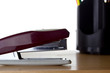 Stationery brown stapler