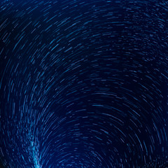 Poster - Abstract futuristic spiral. Fantasy starry universe. Beautiful galaxy vortex. Vector illustration