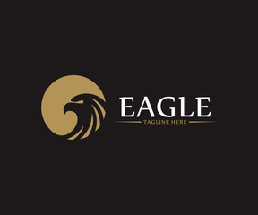 Wall Mural - Eagle Bird logo design vector concept, Bird logo template