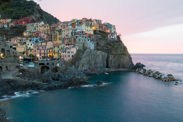 5 terre manarola vernazza  la spezia liguria italian coast italy