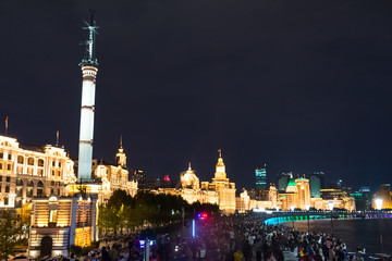 Wall Mural - Shanghai. Buildings on the Bund