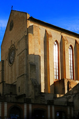 Canvas Print - napoli, chiesa di santa chiara