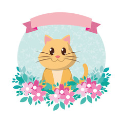 Sticker - cute animal cartoon