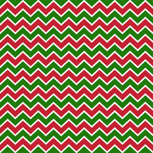 Red And Green Chevron Seamless Pattern - Red, White, And Green Zig Zag Chevron Design
