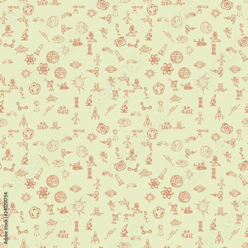 wzor-childrens-9-drawings-na-temat-kosmosu-nauki-i-wygladu-zycia-na-ziemi-styl-doodle