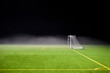 fog on a soccer field