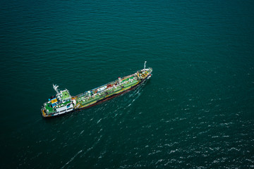 shipping oil tanker and petrochemical industry inport and export international by ocean at night time