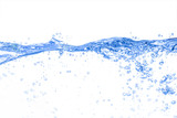 Fototapeta Łazienka - Water,water splash isolated on white background 