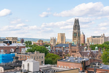 New Haven, Connecticut City Skyline