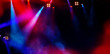 © APHOTOSTUDIO - Floodlights Scene During a Rock Concert. Blurred Background. Web Banner.