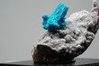 Cavanasit, Kristall, Hellblau, Stufe, Pune, Pakistan, Mineral, Edelstein