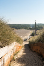 Entrance To Horsfall Beach From Oregon Dunes National Recreation Area