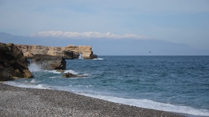 Canvas Print - Kamarolafenster auf Kreta