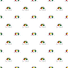 Poster - Trendy speedometer pattern seamless vector repeat for any web design
