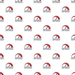 Poster - Red speedometer pattern seamless vector repeat for any web design