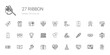 © NinjaStudio - ribbon icons set
