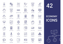 Economy Icons Set