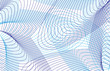 © alstanova@gmail.com - Guilloche vector background. Intersection of thin wavy lines for backdrop, flyer, coupon, voucher, ticket, card design
