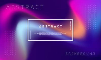Poster - Trendy abstract liquid background. Graded liquid background for banners, web, placards, landing page, cover, poster, advertisements, and others