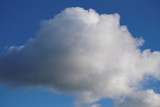 Fototapeta Niebo - Blauer Himmel und weiße Wolke - Stockfoto