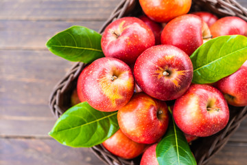 Sticker - Red apple in basket