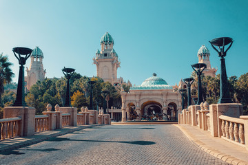 sun city or lost city, big entertainment center in south africa like las vegas in north america.