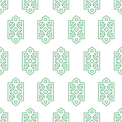 Wall Mural - Vector abstract geometric islamic background. Elegant background for cards, invitations