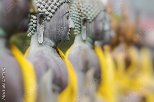 Fotografía Buddha Statues in Seema Malaka Temple, Colombo, Sri Lanka