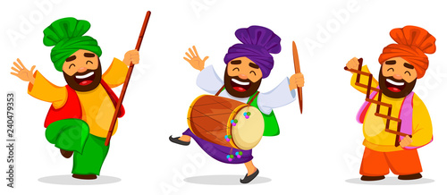 Fotografía Popular winter Punjabi folk festival Lohri