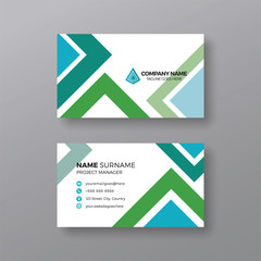 Stylish business card template