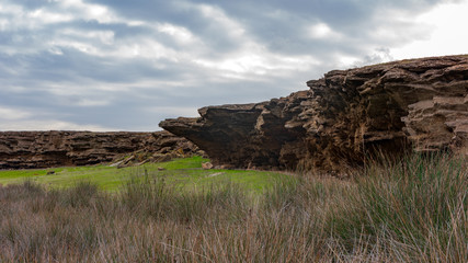 Wall Mural - Amazing beautiful rocks in the highlands