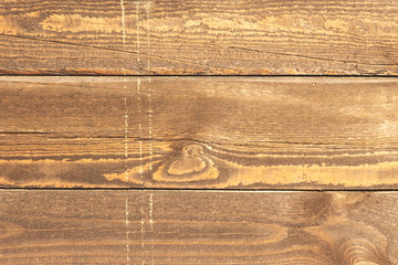 Close up of wall made of wooden planks