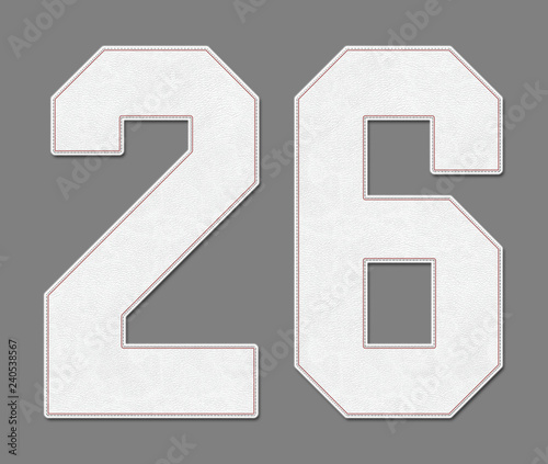 number 26 jersey